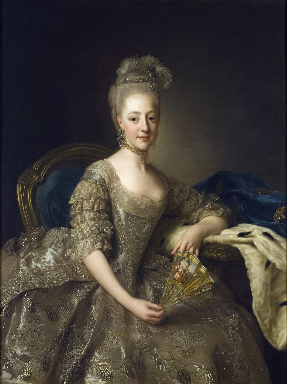 Portrait de Hedwige-Elisabeth-Charlotte de Schleswig-Holstein-Gottorp