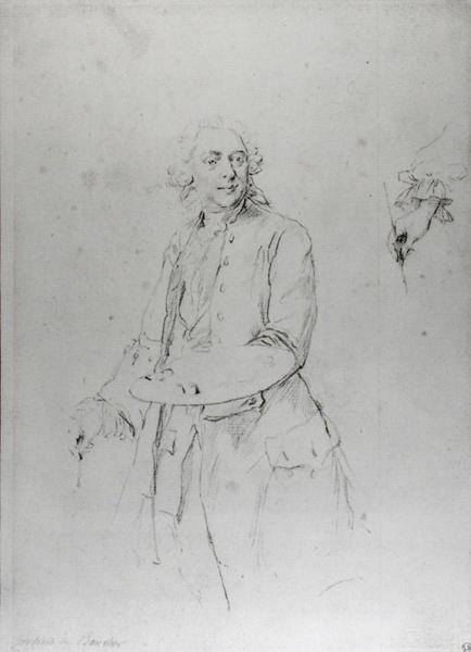 Portrait de François Boucher (1703-70) - Alexander Roslin