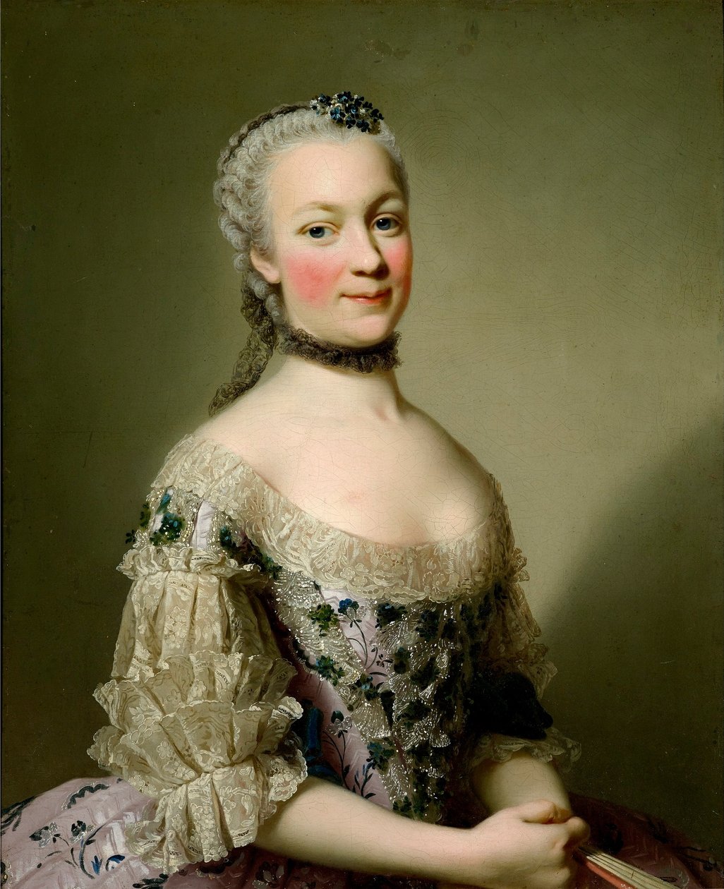 Portrait de Katarzyna Mniszech, née Zamoyska - Alexander Roslin