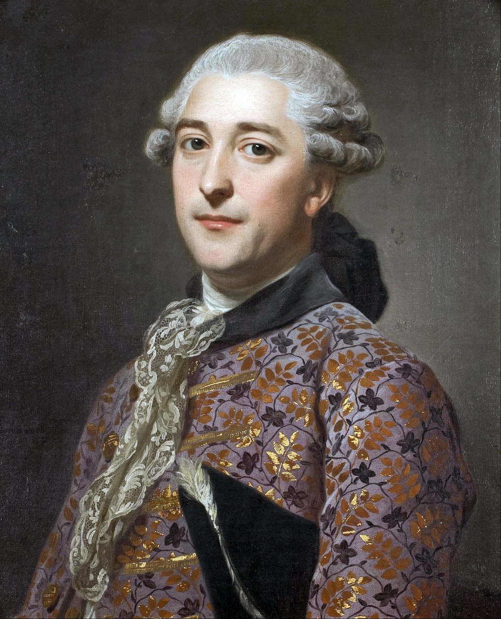 Portrait du prince Vladimir Golitsyn Borisovtj - Alexander Roslin