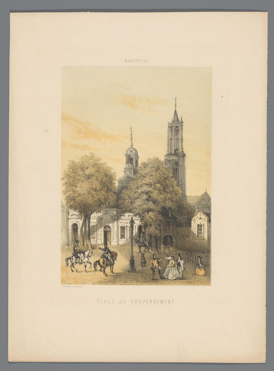 Ancienne maison de garde avec place à Maastricht - Alexander Schaepkens