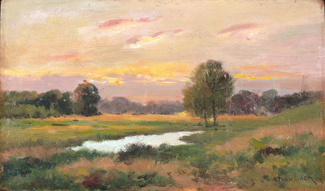 Sur le Brandywine - Alexander Theobald van Laer