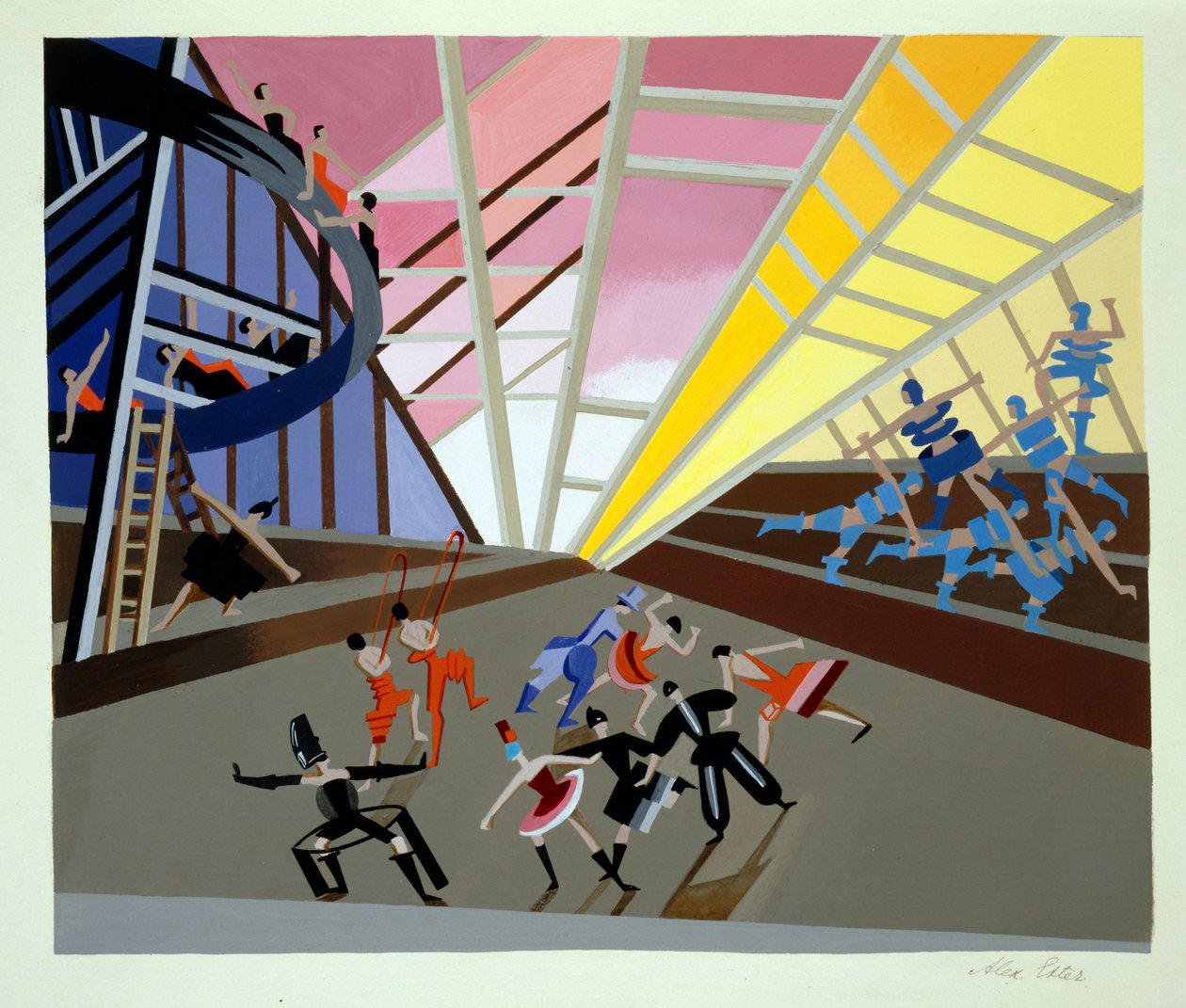 Décor pour un ballet, illustration de 