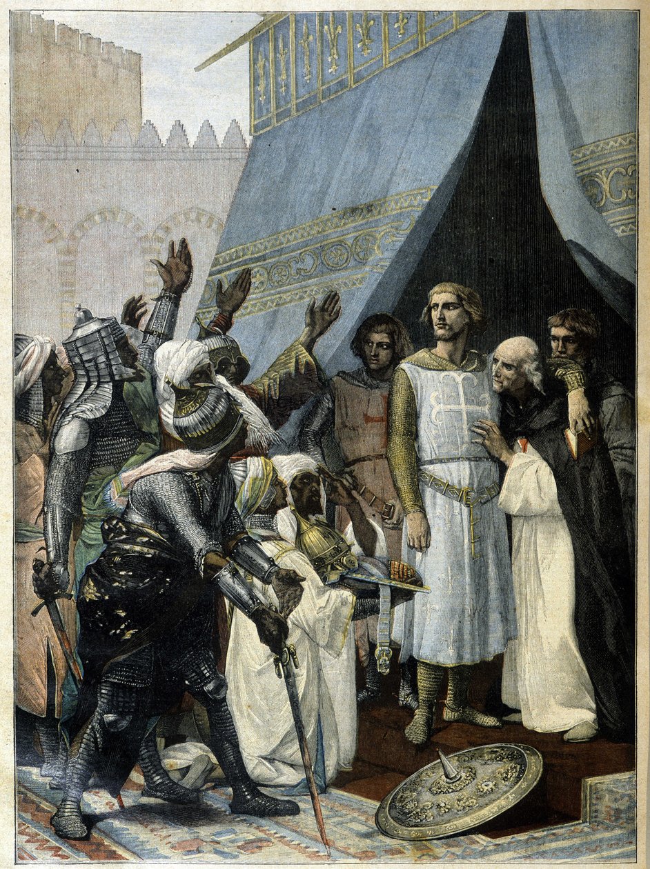 Saint Louis à Jérusalem (d