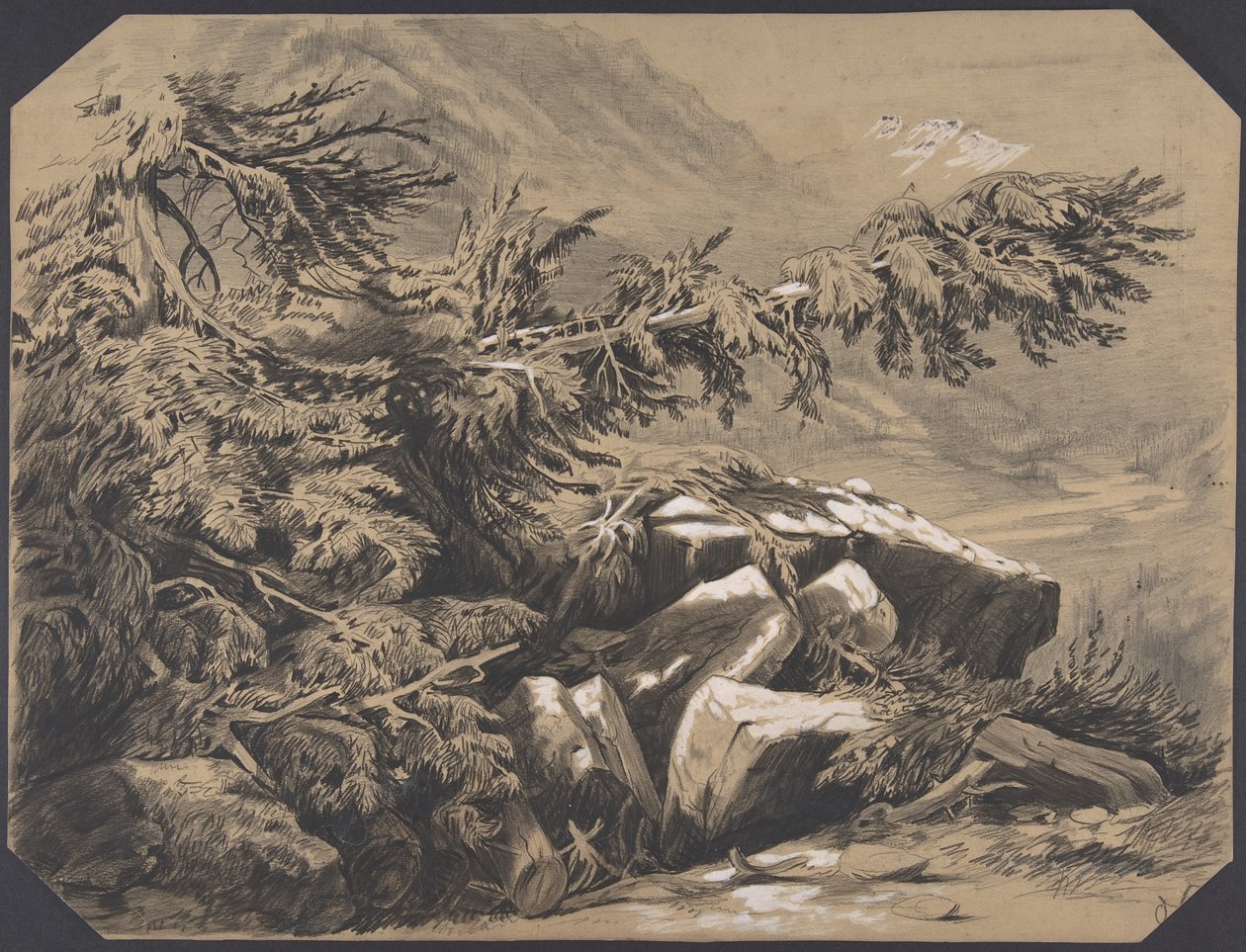 Fôrets et Montagnes - Alexandre Calame