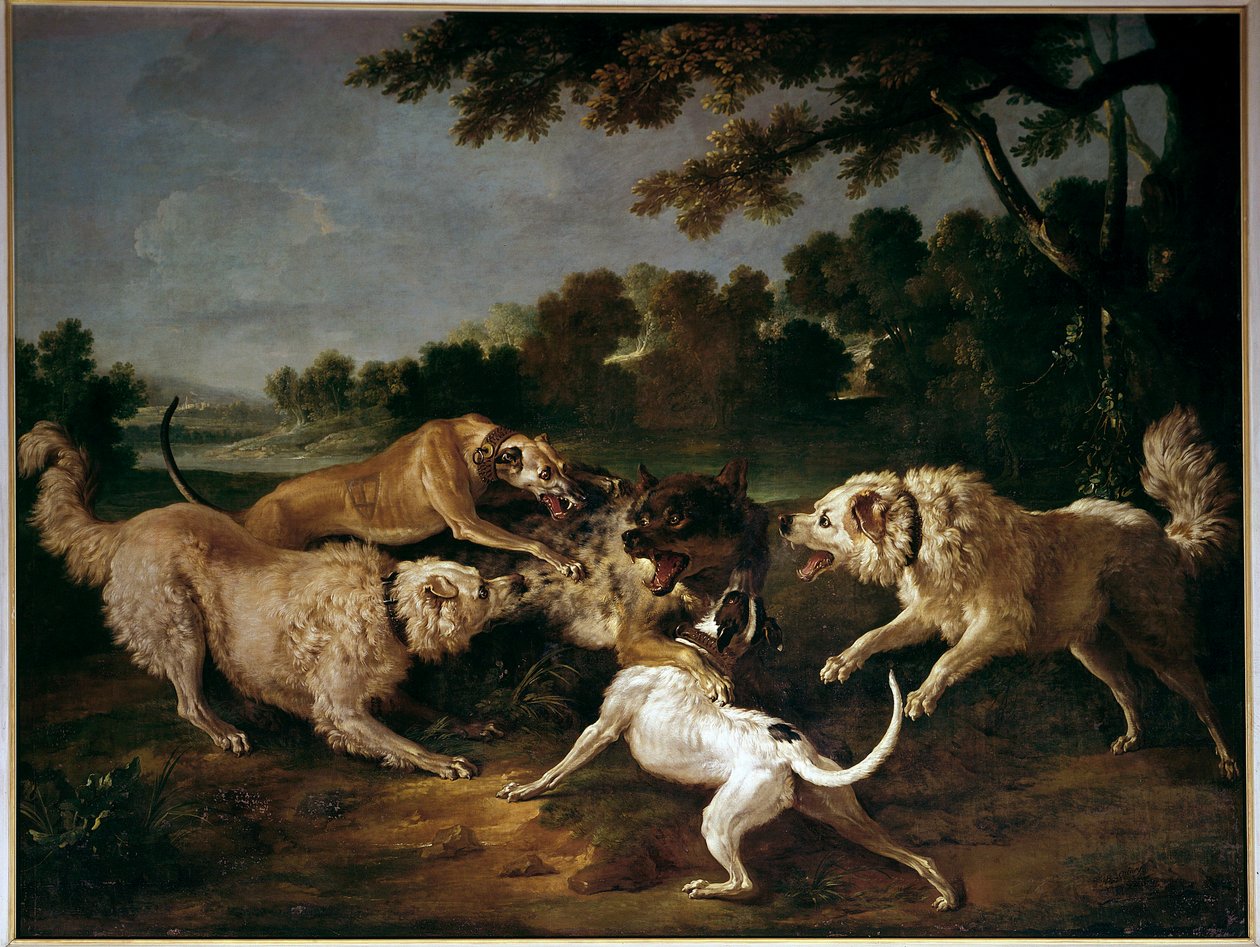 La Chasse au loup - Alexandre-Francois Desportes