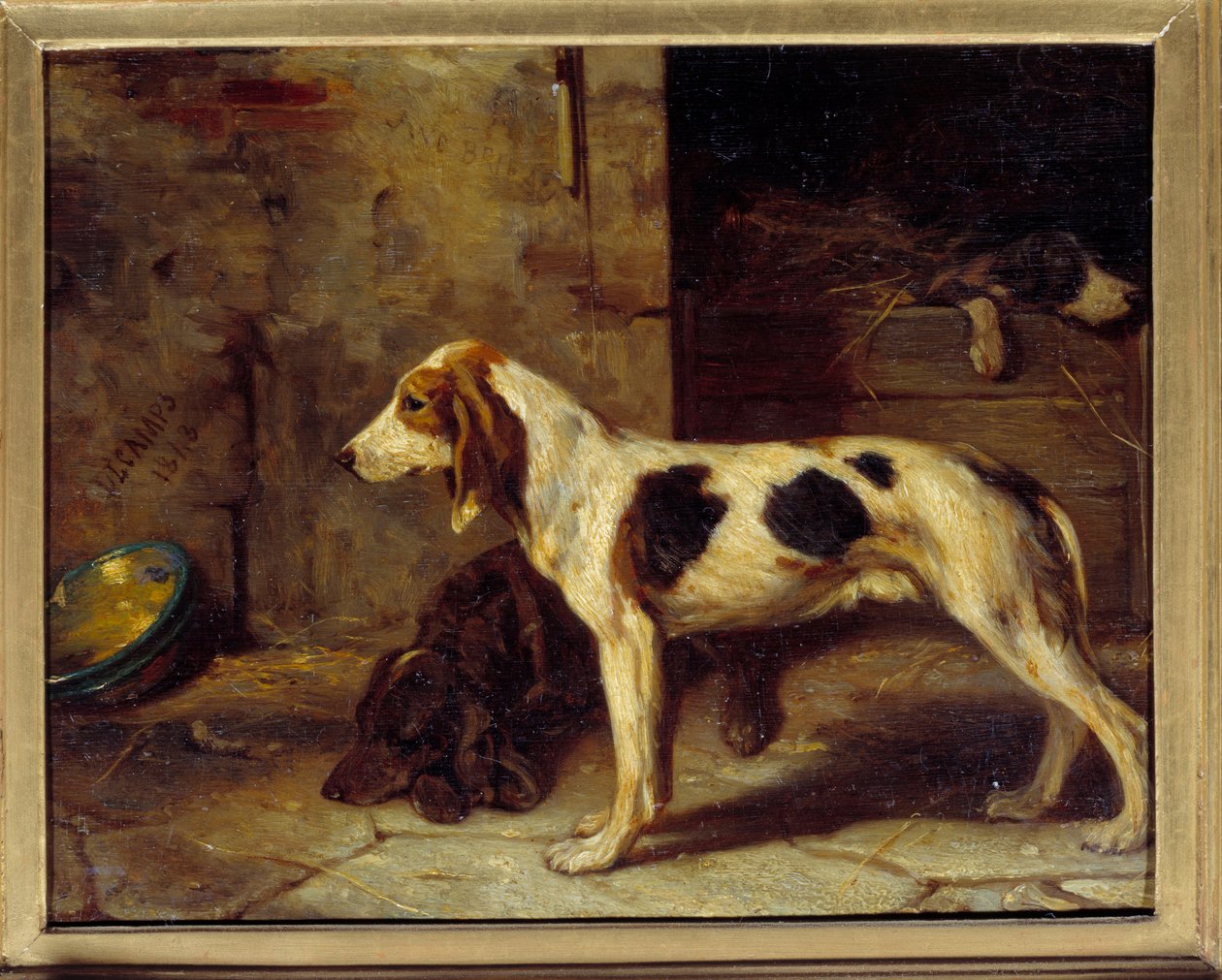 Chiens Brifauts - Alexandre Gabriel Decamps