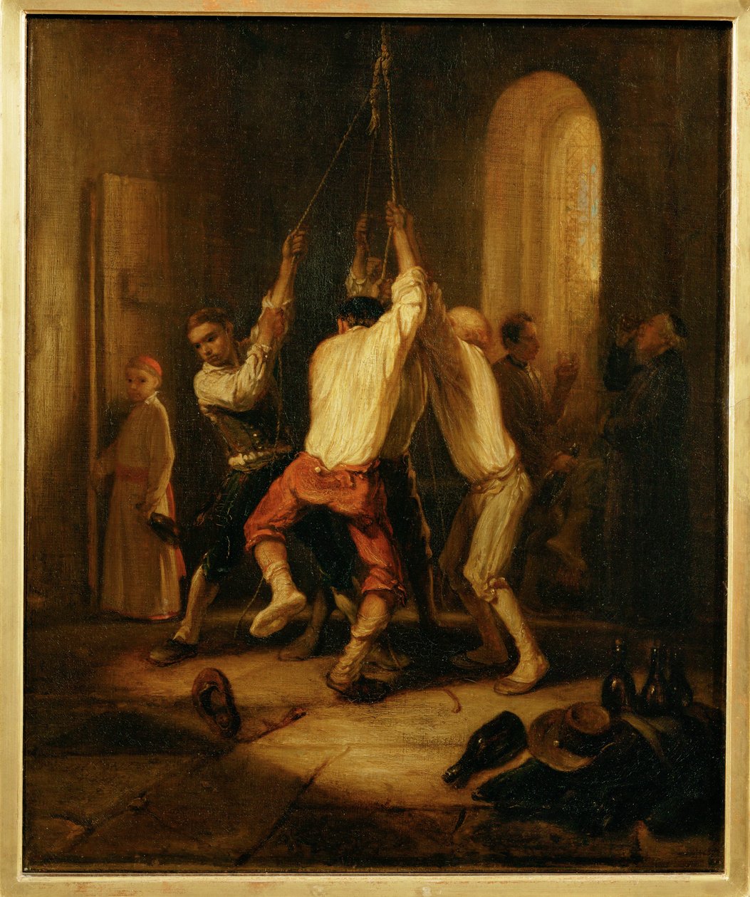Les sonneurs ... - Alexandre Gabriel Decamps