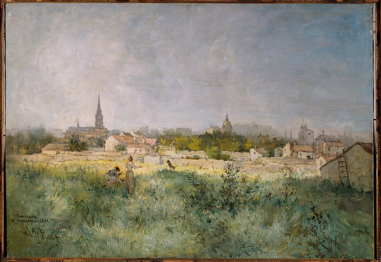 La campagne de Vaugirard en 1881 - Alexandre Prevost