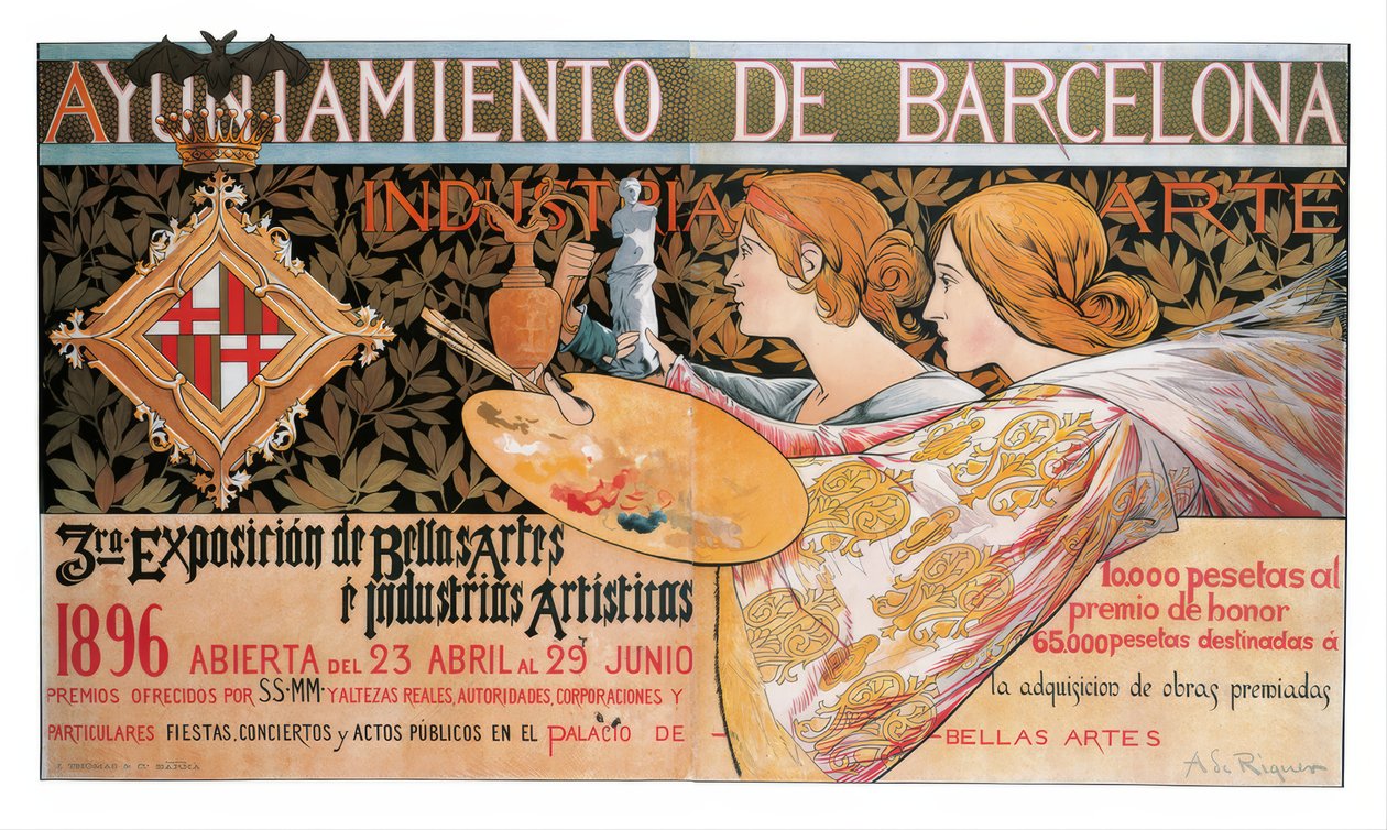 Exposition des Beaux-Arts et des Industries Artistiques - Alexandre de Riquer