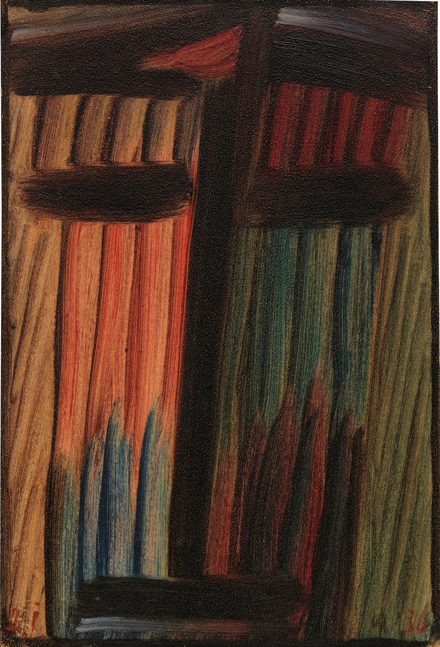 Grande méditation novembre, 1936, n° 17, 1936 - Alexei Javlensky von