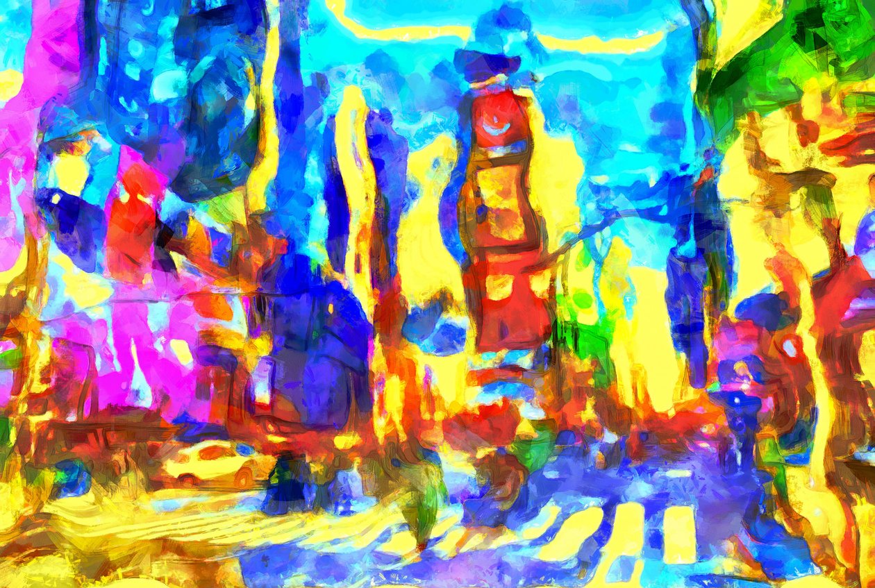 Crossroads,2020,(mixed media) - Alexei Makhov