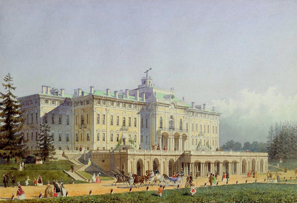 Le palais Constantin à Strelna - Alexei Maximovich Gornostayev