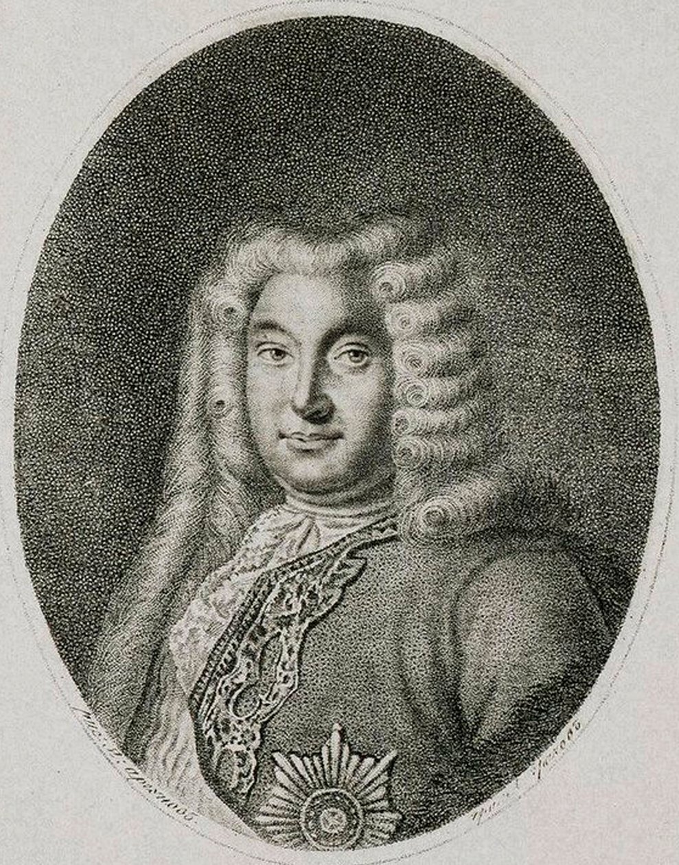 Portrait du vice-chancelier Comte Andrey Ostermann, vers 1812 - Alexei Petrovich Grachev