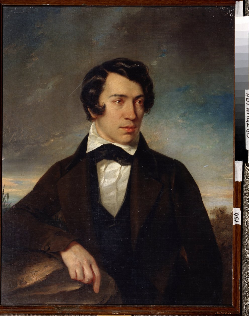 Autoportrait (Peinture de Alexei Stepanovich Khomyakov) - Alexei Stepanovich Khomyakov