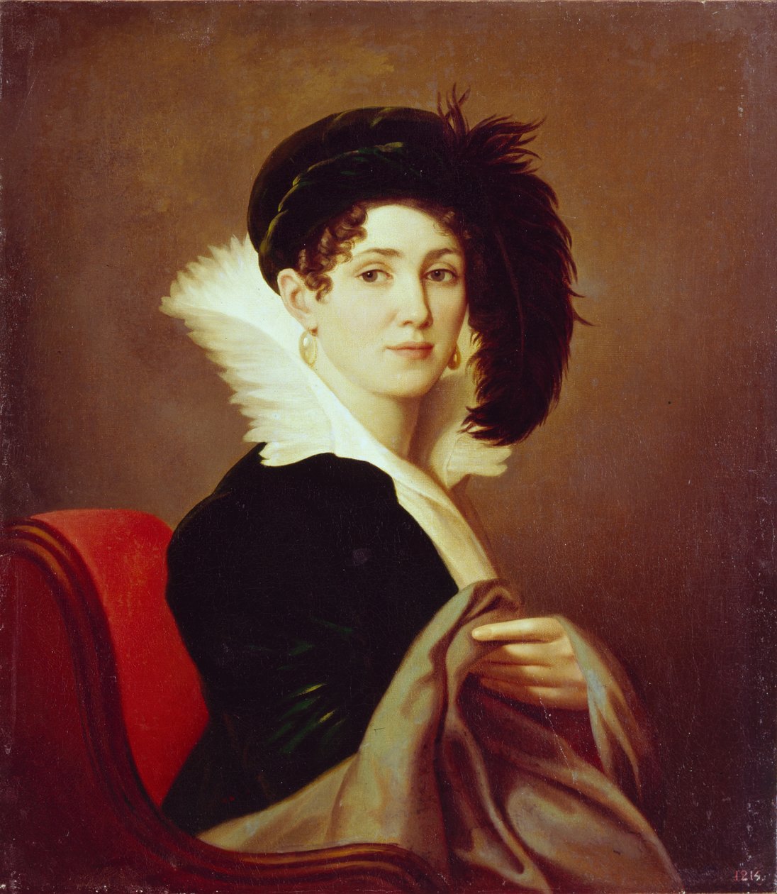 Portrait de Maria Petrovna Buyalskaya, 1824 - Alexei Yegorovich Yegorov