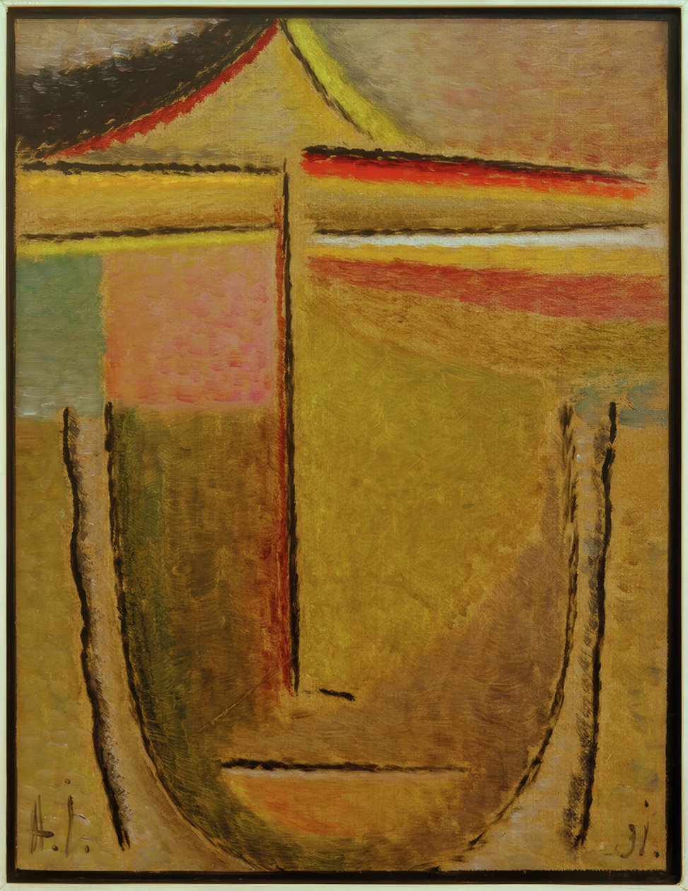Tête abstraite : Apollon - Alexej von Jawlensky
