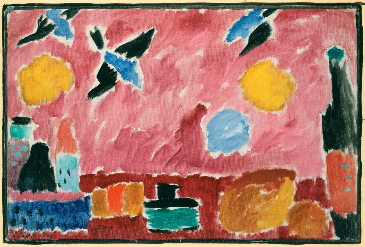 Avec papier rouge aux motifs d
