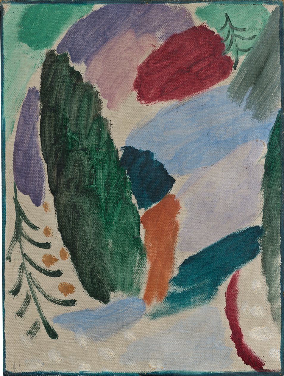 Jour de gel, 1915 - Alexej von Jawlensky