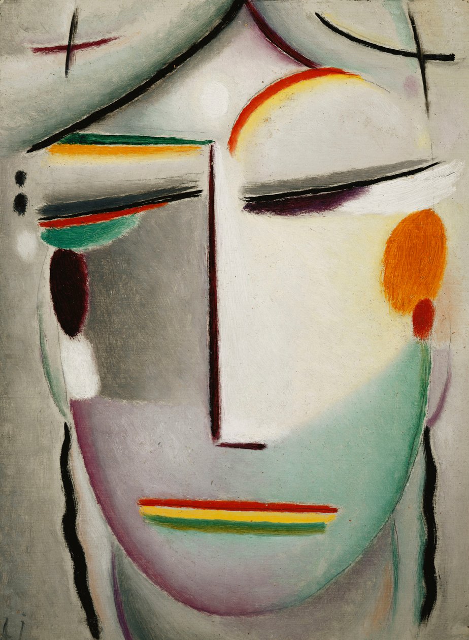Heilandsgesicht : Ferne Hohheit - Bouddha II - Alexej von Jawlensky