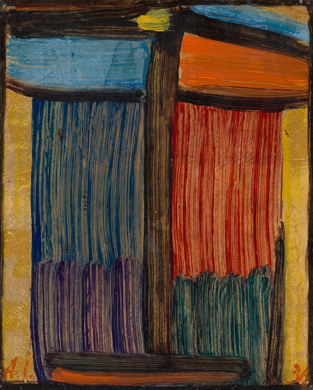 Meditation auf Goldgrund - Alexej von Jawlensky