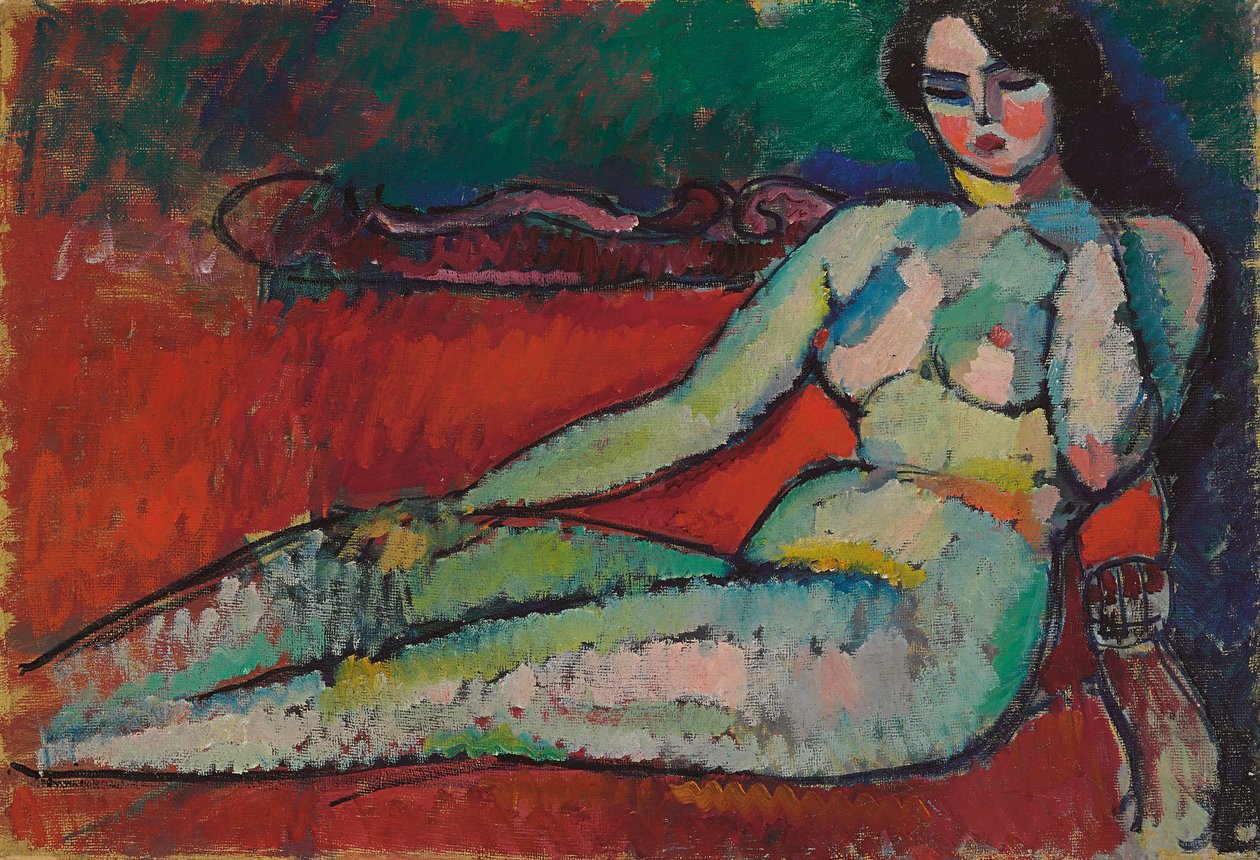 Odalisque, 1910 - Alexej von Jawlensky