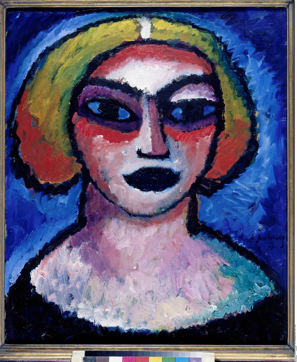 Tête de femme - Alexej von Jawlensky