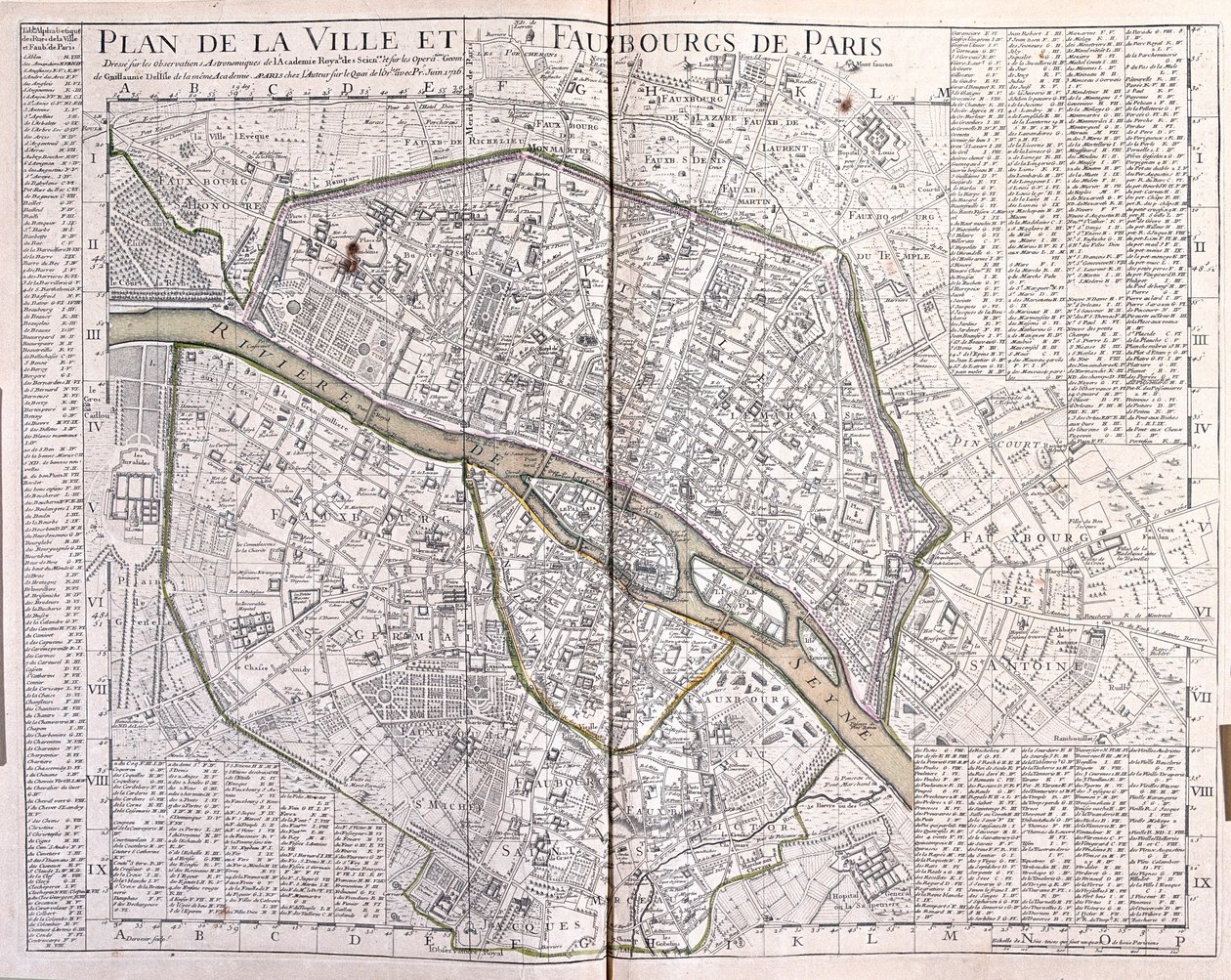 Paris et son arrière-pays, France - par A - Alexis Hubert Jaillot