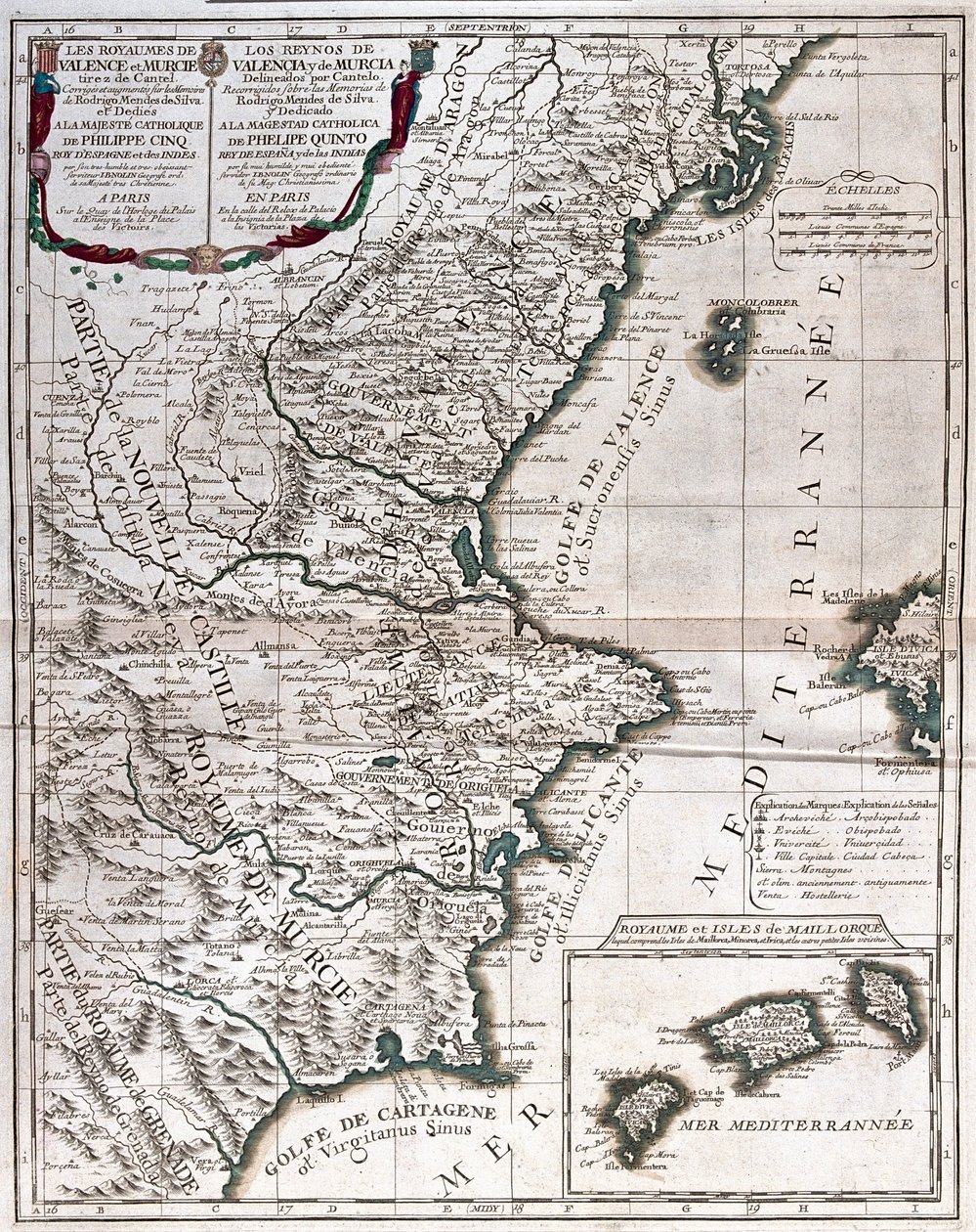Valence et Castiglia, Espagne - par A - Alexis Hubert Jaillot