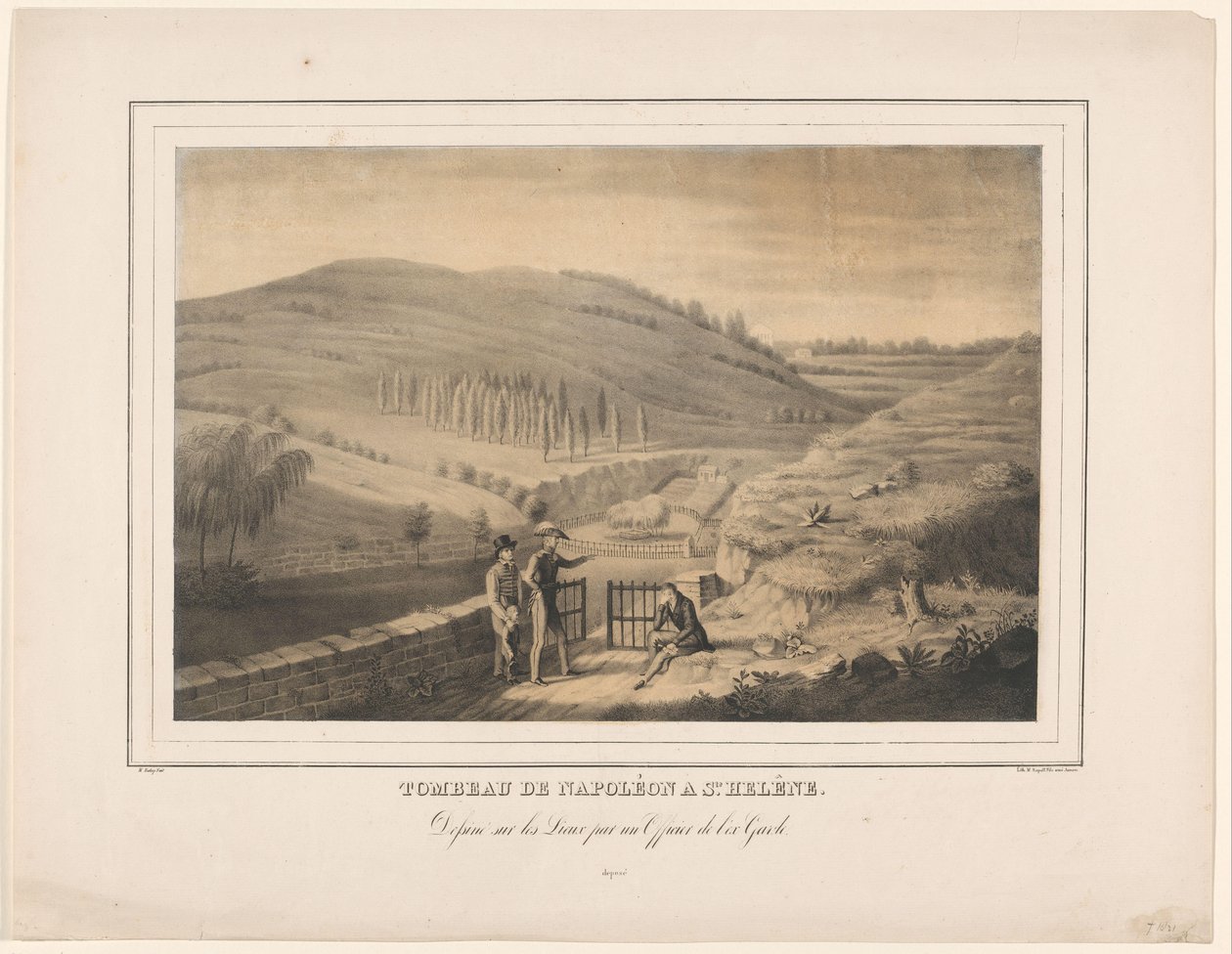 Tombeau de Napoléon à Sainte-Hélène - Alexis Bafcop