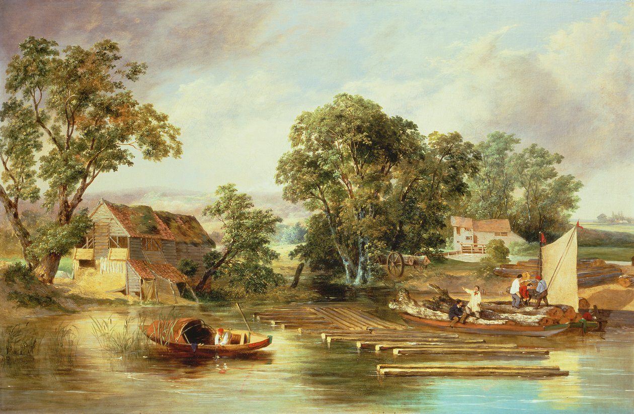 Papeterie de Taverham, Norfolk, 1839 - Alfred Priest