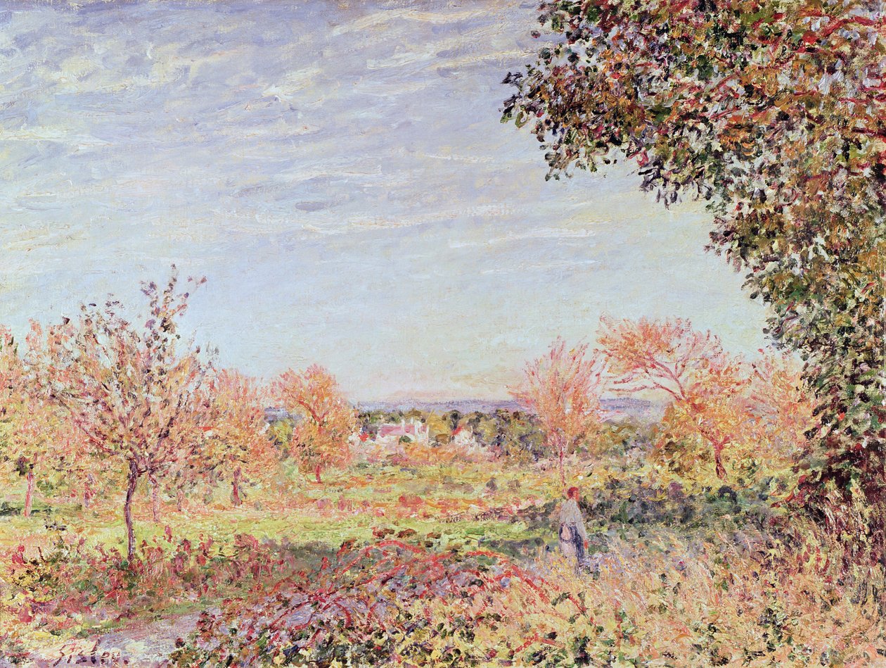 Matin de septembre, c.1887 - Alfred Sisley