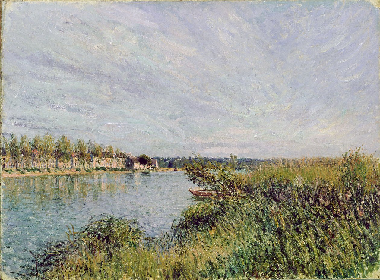 Vue de Saint-Mammès, c.1880 - Alfred Sisley