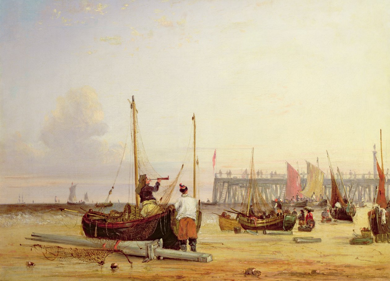 Jetée de Yarmouth, île de Wight - Alfred Stannard