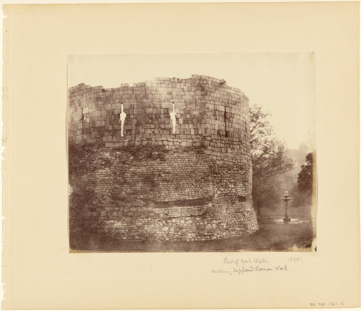 Partie des murailles de York - Alfred Capel Cure