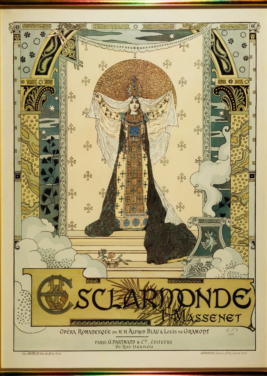 Esclarmonde, opéra de Jules Massenet (12 mai 1842 - 13 août 1912) - Alfred Choubrac