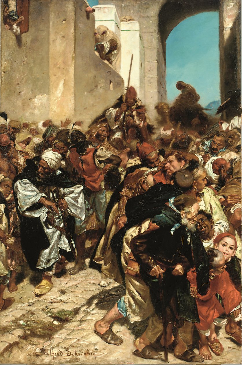 Les prisonniers marocains - Alfred Dehodencq