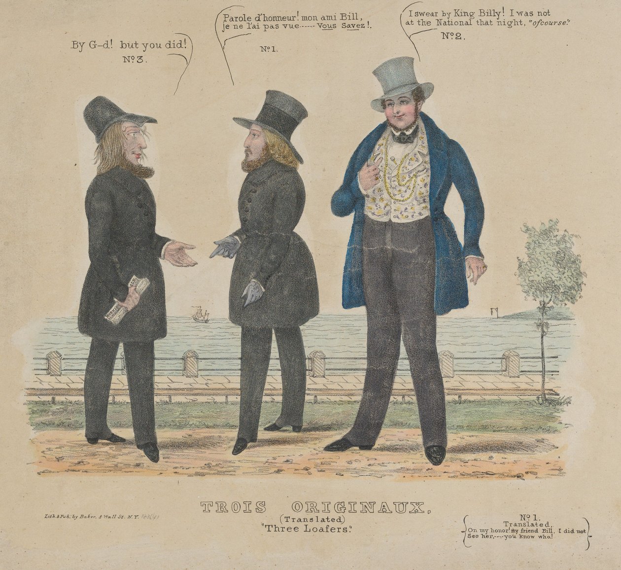 Trois Originaux, 1836-41 - Alfred E. Baker