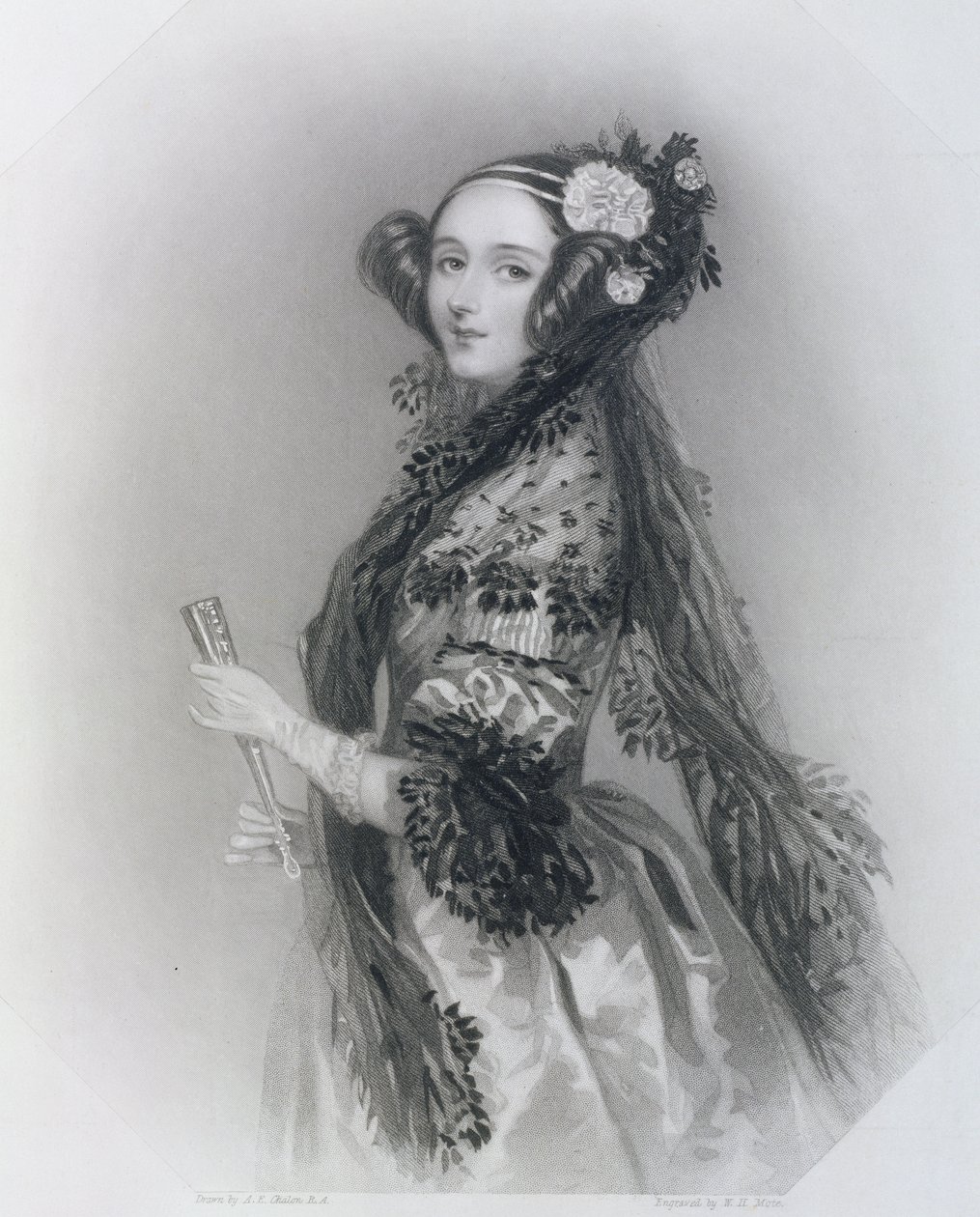 Augusta Ada King, Comtesse de Lovelace, 1852 - Alfred Edward Chalon