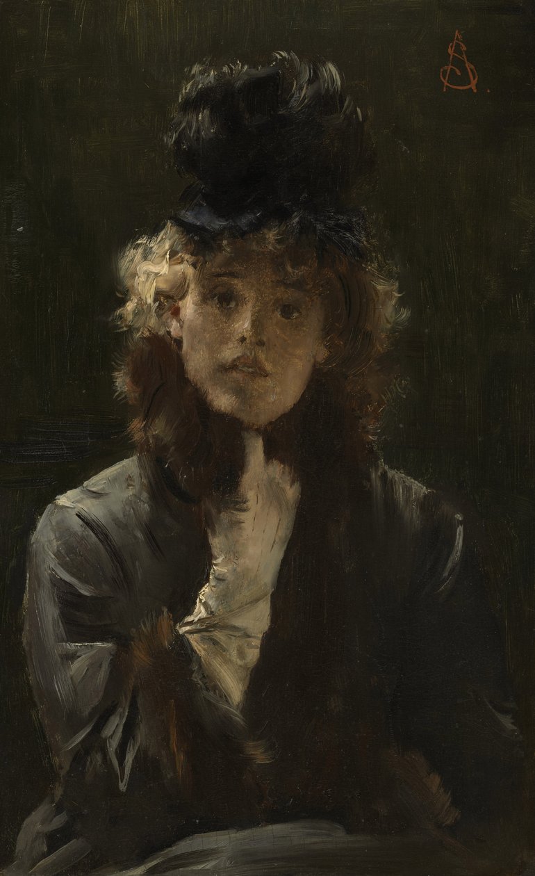 Le Sphinx Parisien - Alfred Emile Stevens