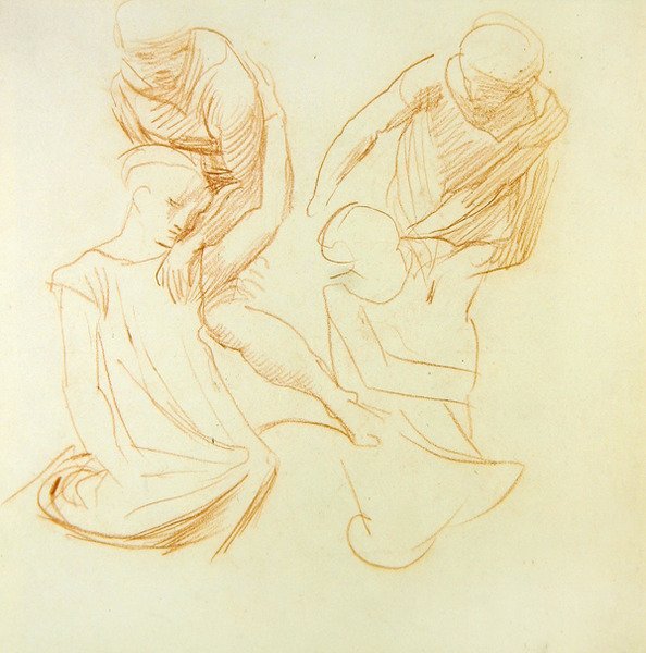 Études de figures, c.1845 - Alfred George Stevens