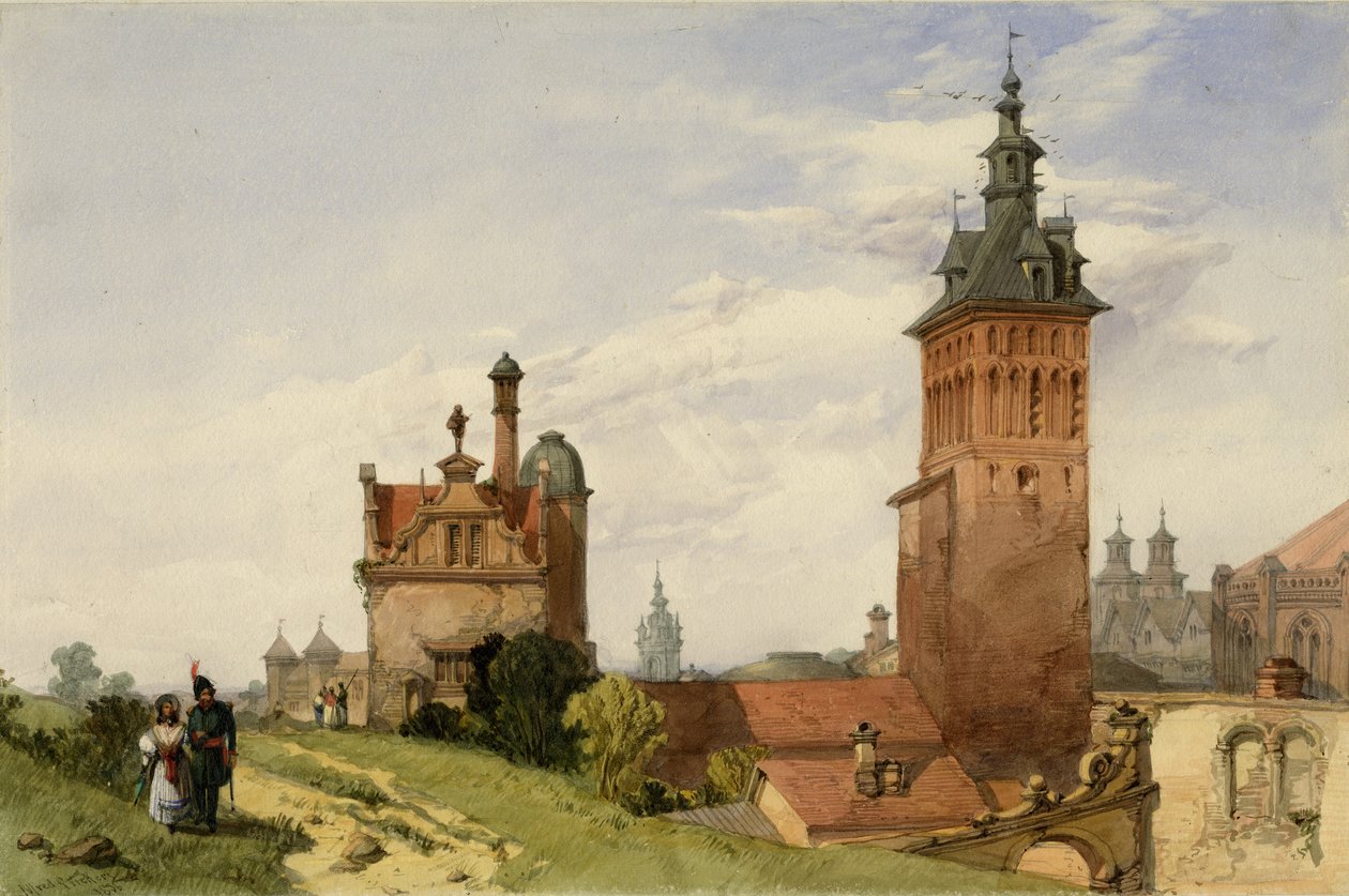 Vue près de Moscou - Alfred Gomersal Vickers