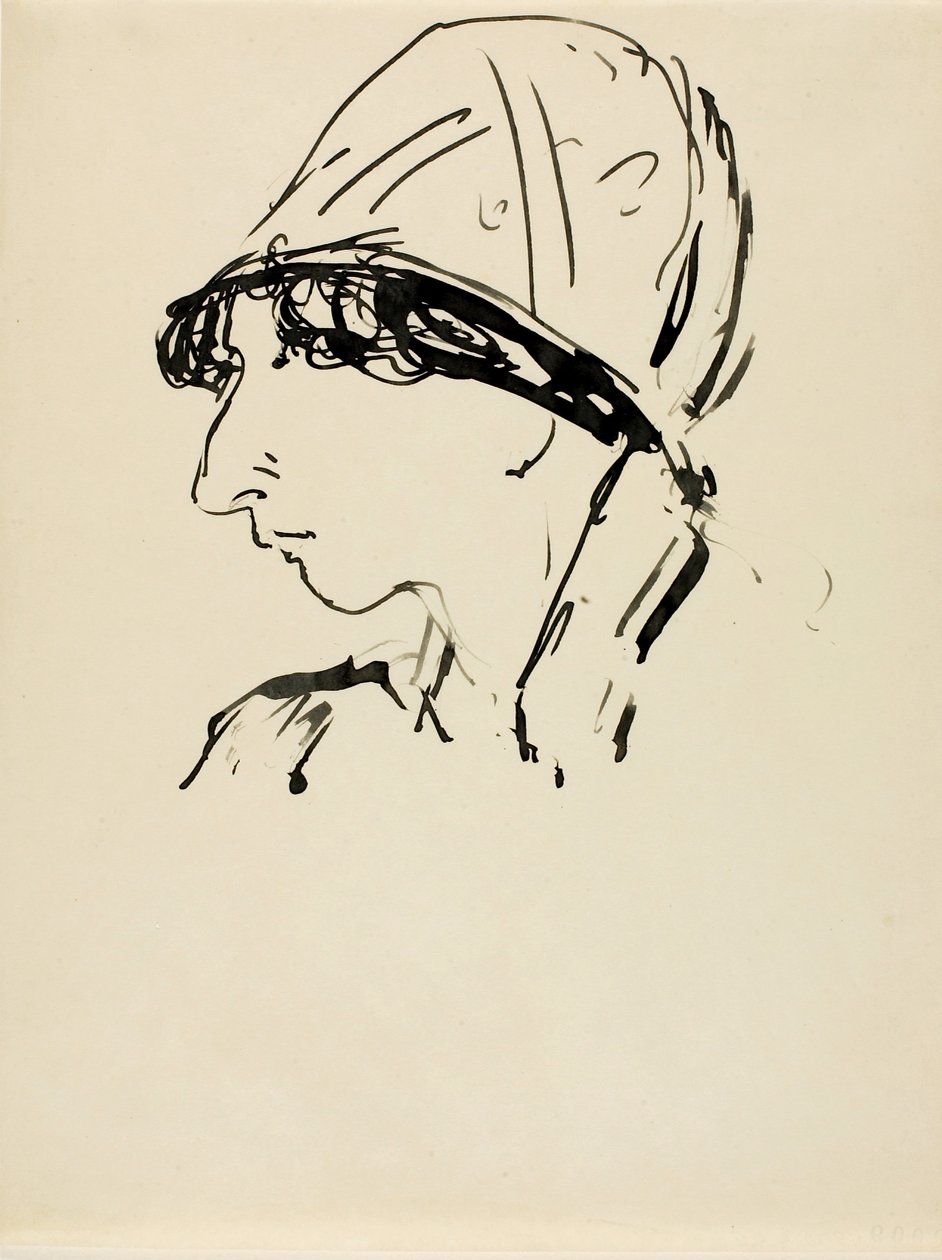 Tête de fille - Alfred H. Maurer