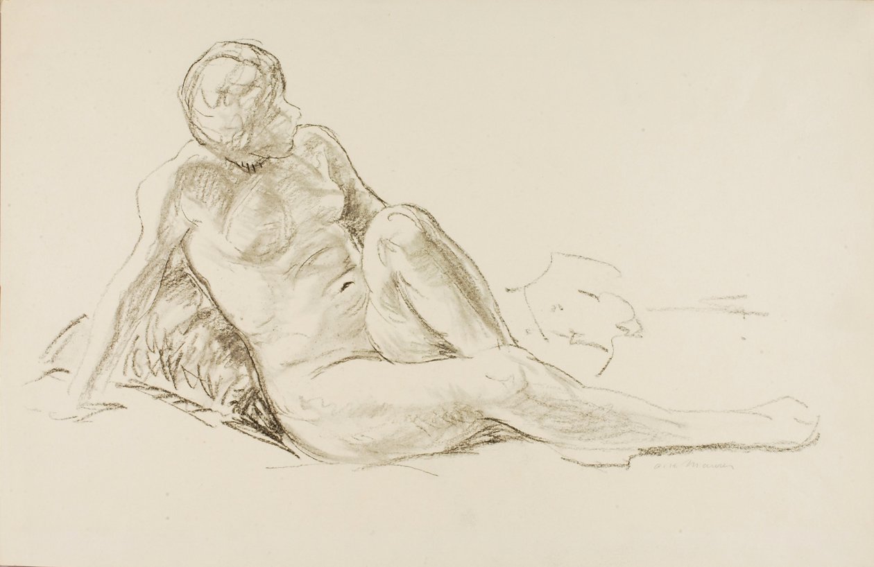 Nu couché - Alfred H. Maurer