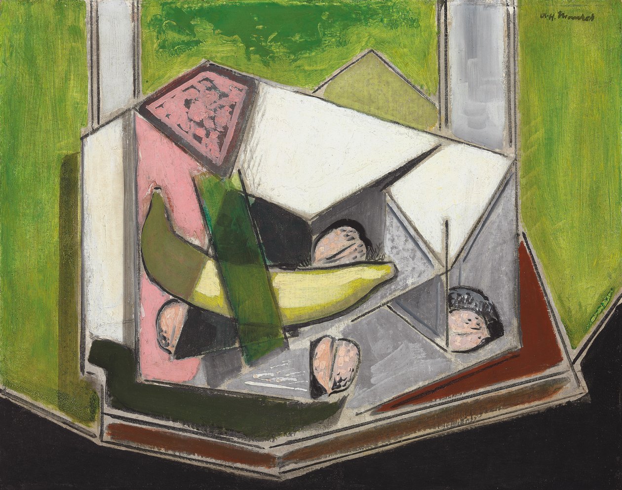Nature morte cubiste - Alfred Henry Maurer