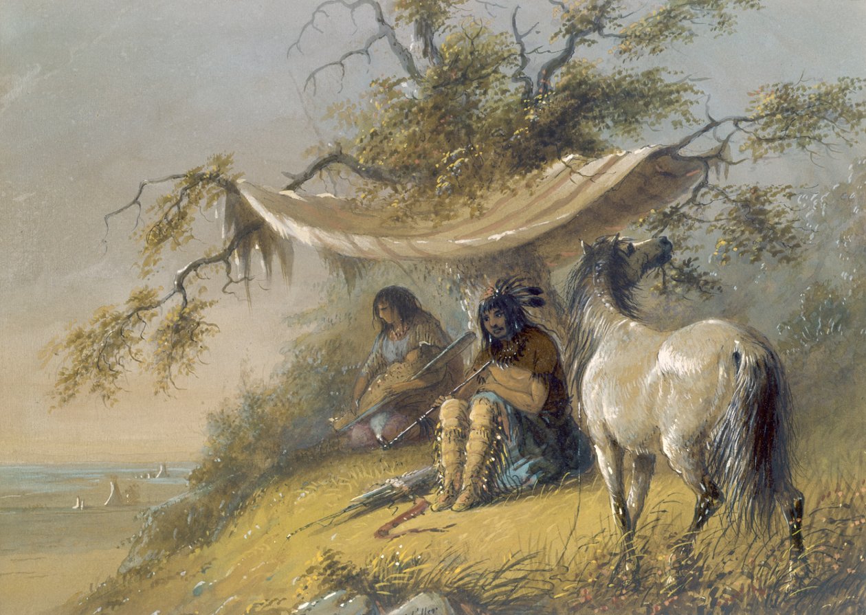Réponds-moi - Alfred Jacob Miller