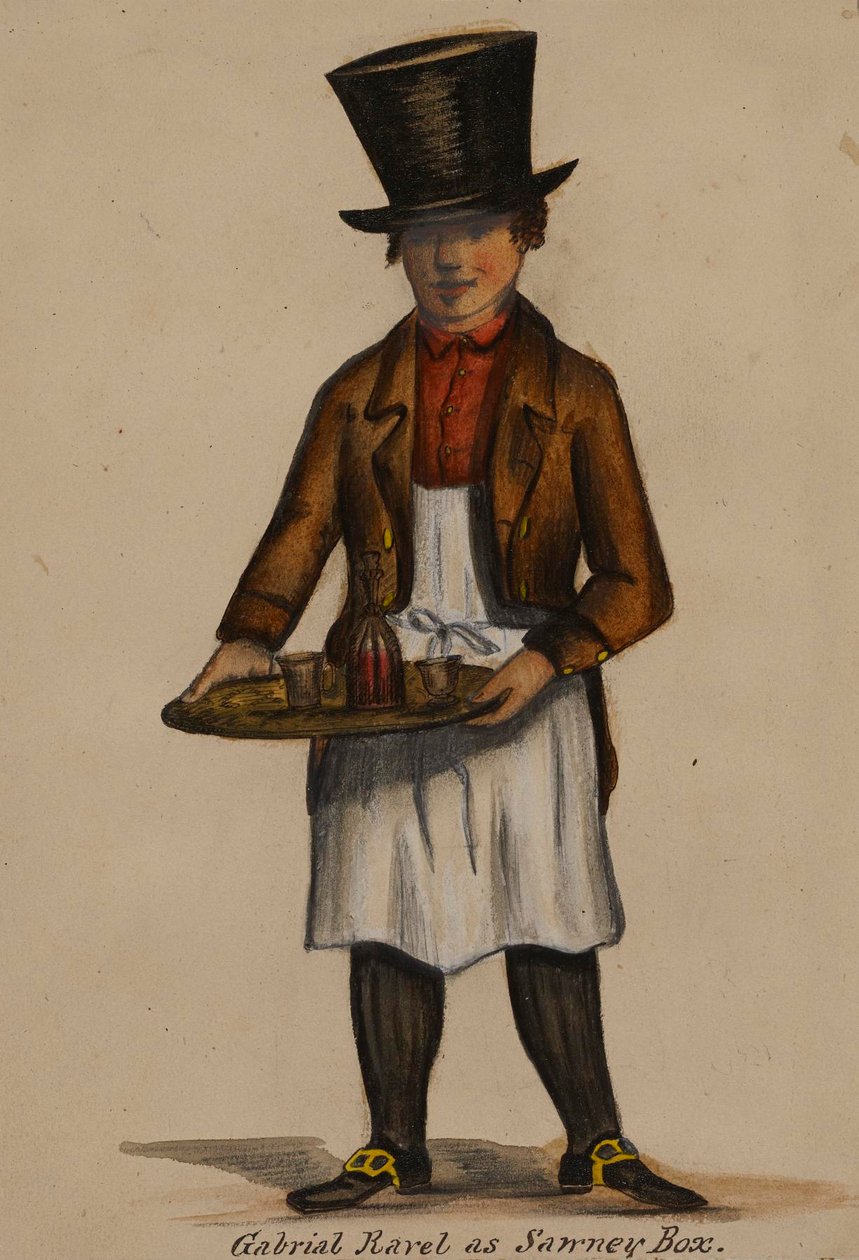 Gabriel Ravel dans le rôle de Sawney Box - Alfred Jacob Miller