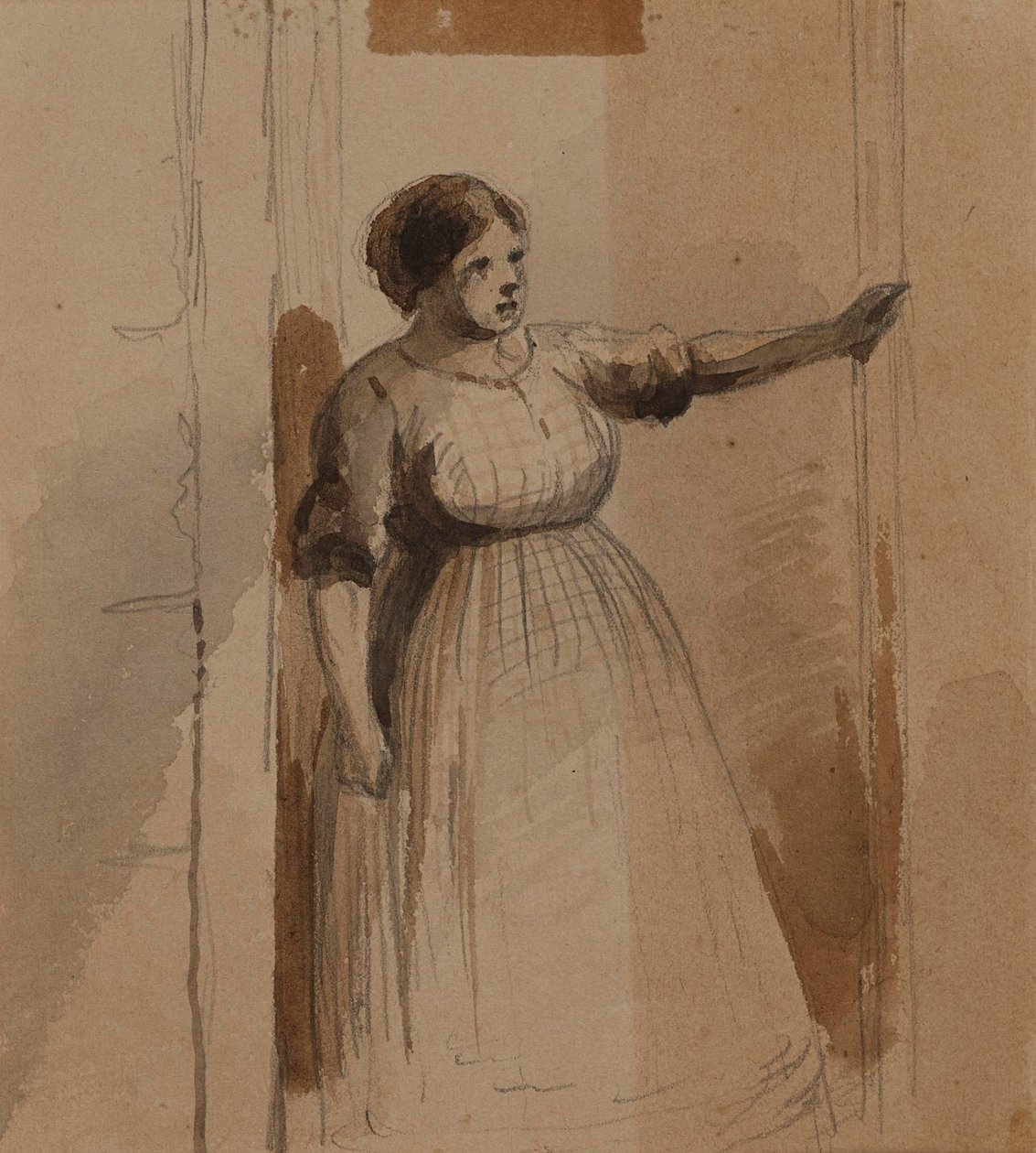 Milly Ye : Croquis de Cook Street - Alfred Jacob Miller