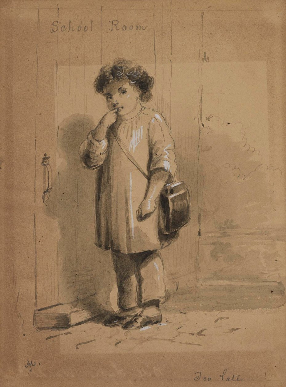 Salle de classe - Alfred Jacob Miller