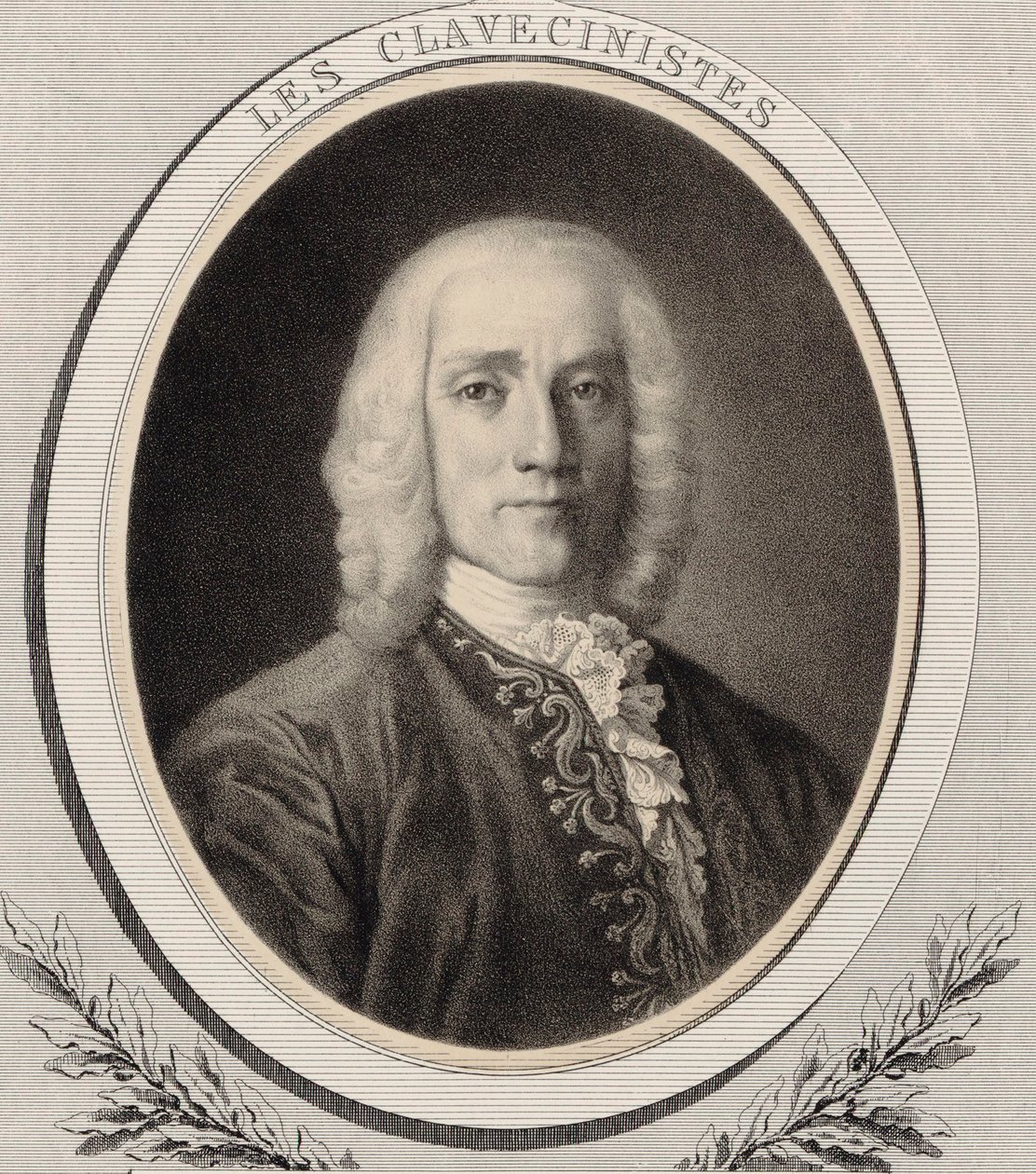 Portrait du compositeur Domenico Scarlatti 1685-1757, c. 1850 - Alfred Lemoine